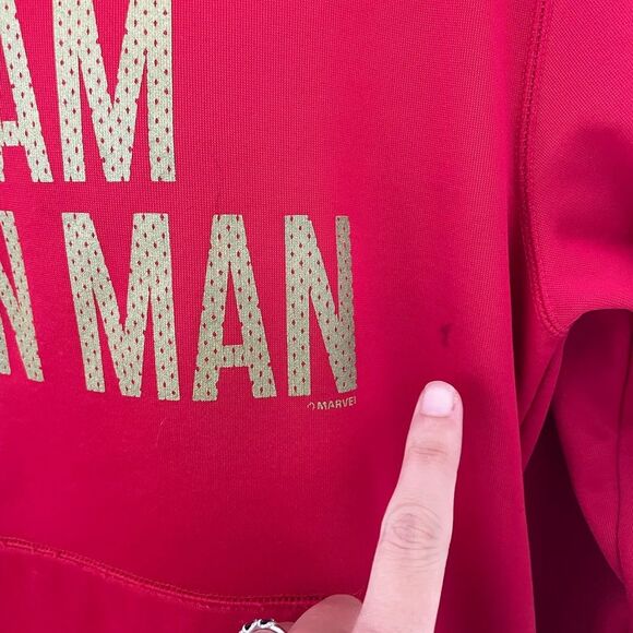 Under armour - I AM IRON MAN SWEATSHIRT size youth XS - Picture 2 of 9